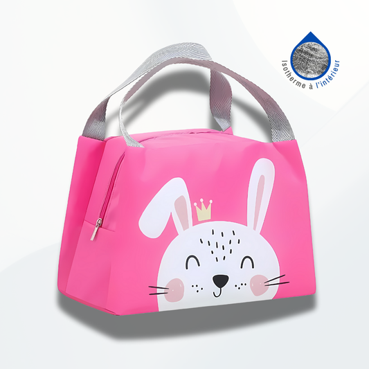 Sac Isotherme Enfant Rose : L'IsoLapin