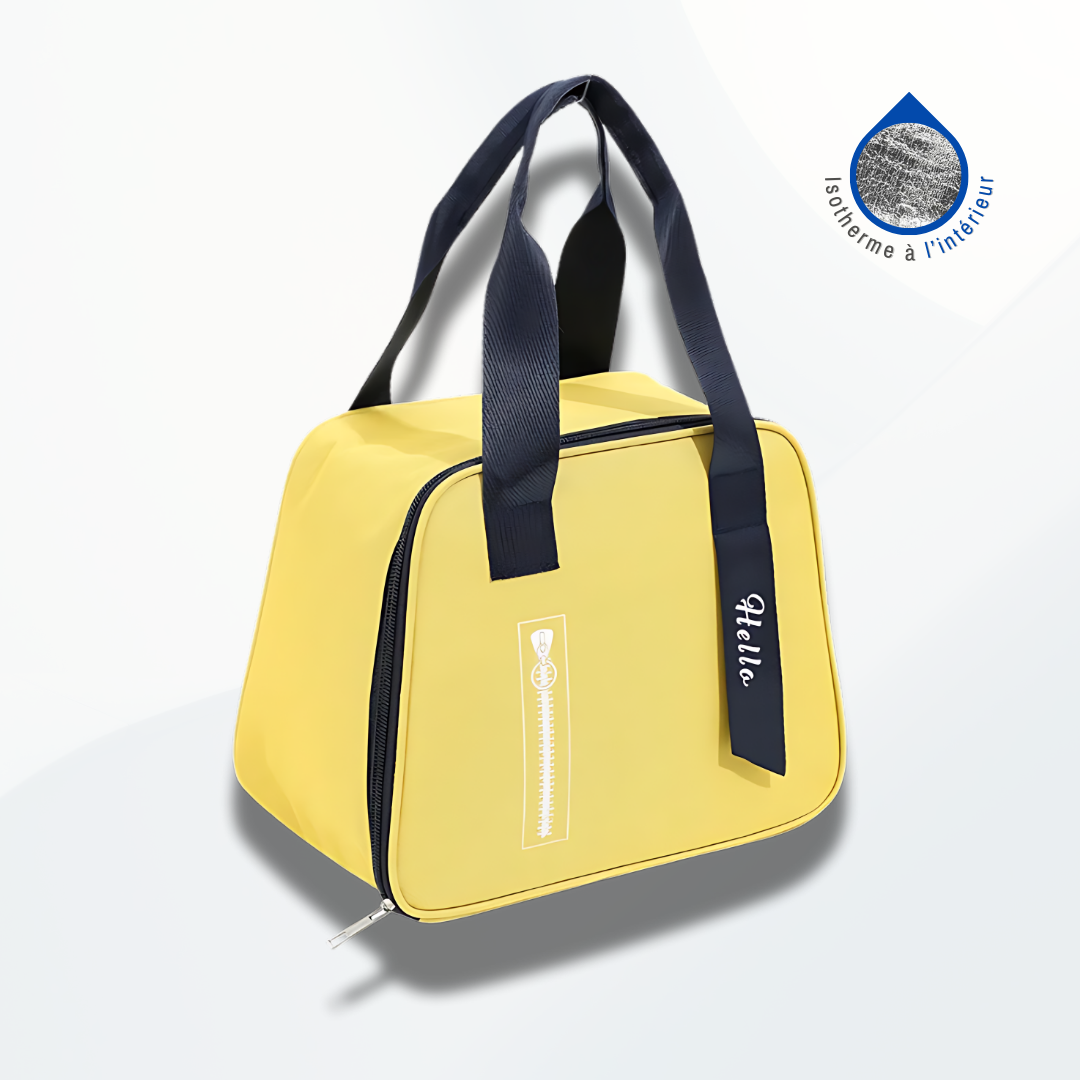 Sac Isotherme Jaune - Le Poivr'on