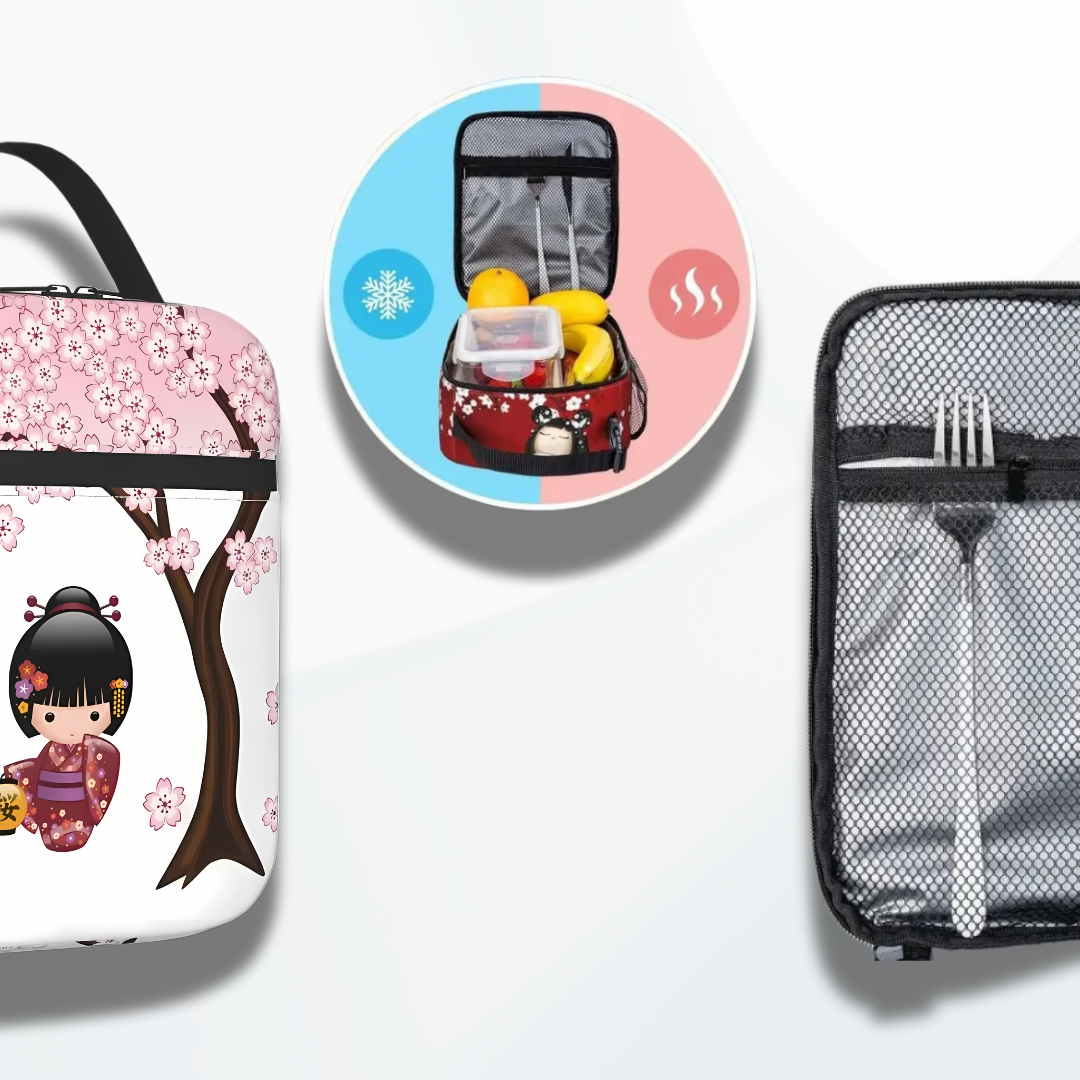 Sac Japonais Isotherme pour Bento