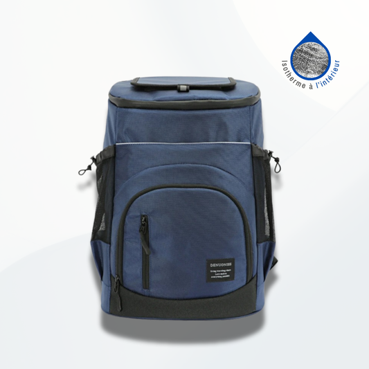 Sac à Dos Glacière Souple - Bleu Marine 30L